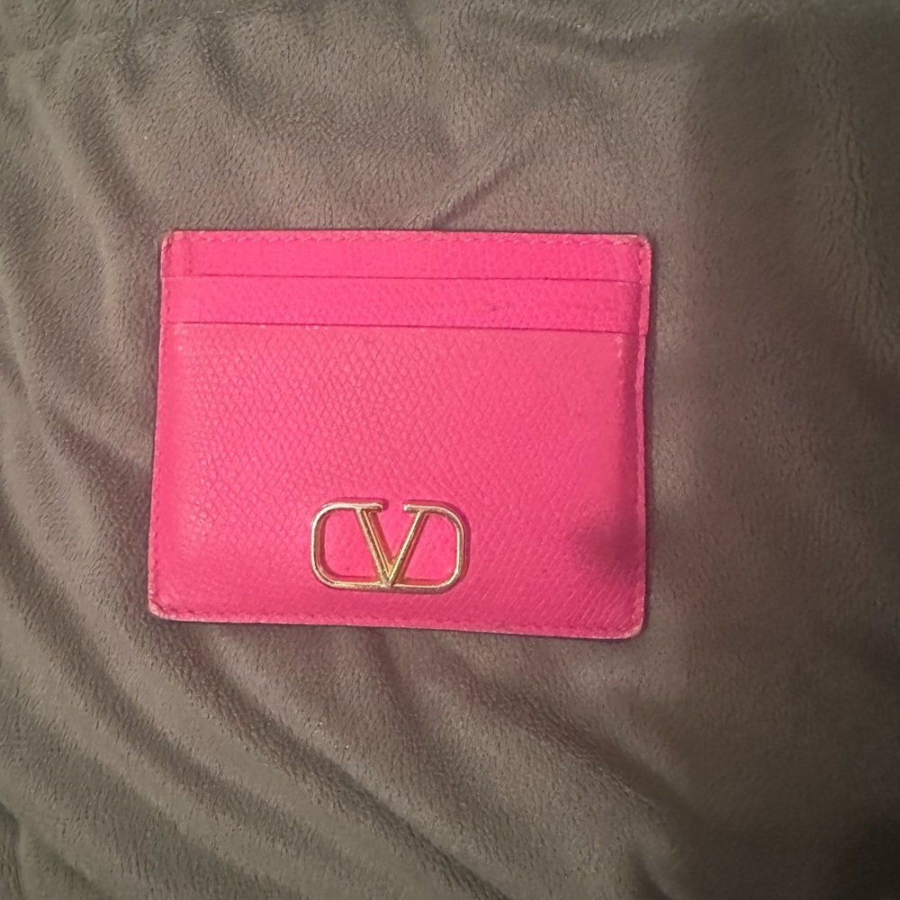 Valentino Garavani Pink Card Holder